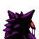 Imagen posterior de Gengar en la segunda generación