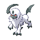 Imagen de Absol macho o hembra en Pokémon Diamante y Perla