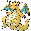 Imagen de Dragonite en Pokémon Rojo Fuego y Verde Hoja