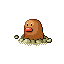 Imagen de Diglett en Pokémon Rubí y Zafiro