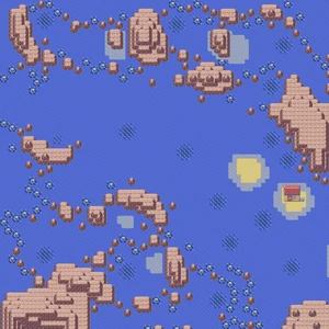Mapa de la ruta 124