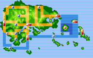 Localización de la ruta 101 en Hoenn