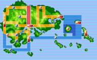 Localización de la ruta 111 en Hoenn