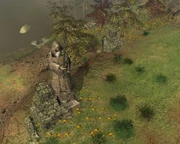Las ruinas durante el año 3 DBY.