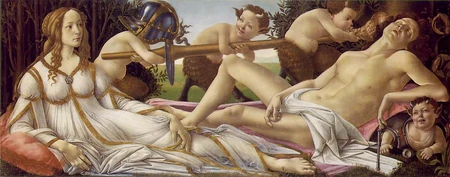 Vênus e Marte, de Sandro Botticelli (1485)