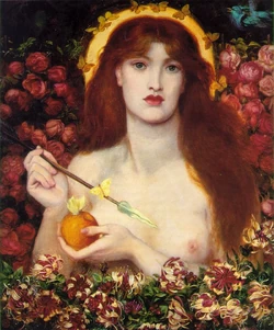 Vênus Verticórdia, de Dante Gabriel Rosseti (1864-68)