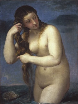 Vênus Anadiômene, de Ticiano Vecellio (1488-90)