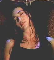 Aeryn Sun suffers from the effects of Heat Delirium