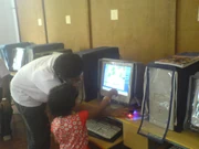 Anivar caught in a rare moment - teaching someone rather than showing a url