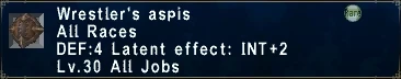 Wrestler's Aspis