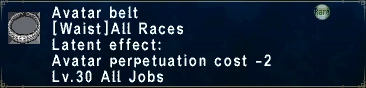 Avatar Belt