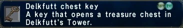 Delkfutt Chest Key