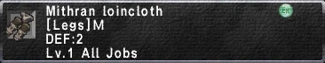 Mithran Loincloth