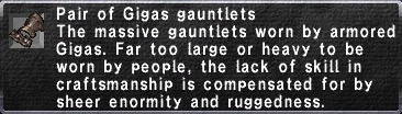 Gigas Gauntlets
