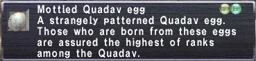 Mottled Quadav Egg