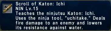 Katon: Ichi