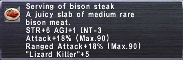 Bison Steak
