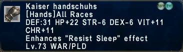 Kaiser Handschuhs