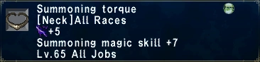 Summoning Torque