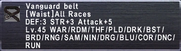 Vanguard Belt