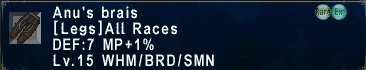 Anu's Brais
