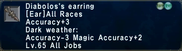Diabolos's Earring