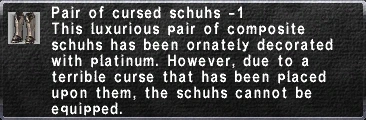 Cursed Schuhs -1
