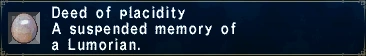 Deed of Placidity