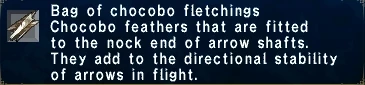 Chocobo Fletchings