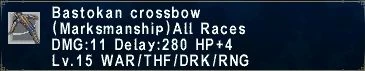 Bastokan Crossbow