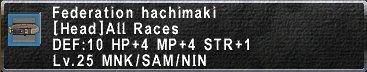 Federation Hachimaki