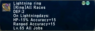 Lightning Ring