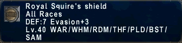 Royal Squire's Shield