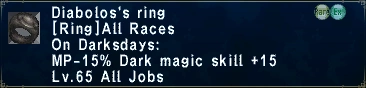 Diabolos's Ring