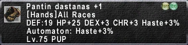 Pantin Dastanas +1