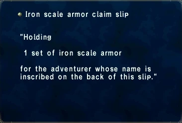 file:Iron scale armor claim slip.JPG
