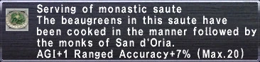 Monastic Sautee