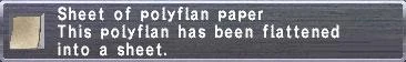 Polyflan Paper