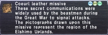 Coeurl Leather Missive