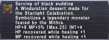 Black Pudding