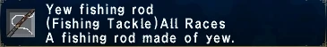 Yew Fishing Rod