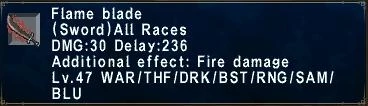 Flame Blade