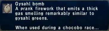 Gysahl bomb