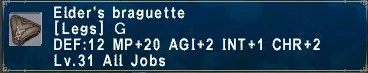 Elder's Braguette