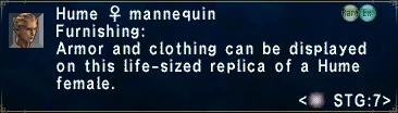 Hume F Mannequin
