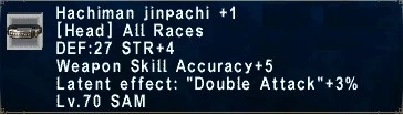 Hachiman Jinpachi +1