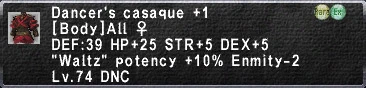 Dancer's Casaque +1