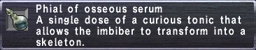 Osseous Serum