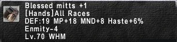 Blessed Mitts +1