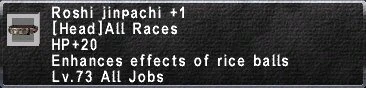 Roshi Jinpachi +1